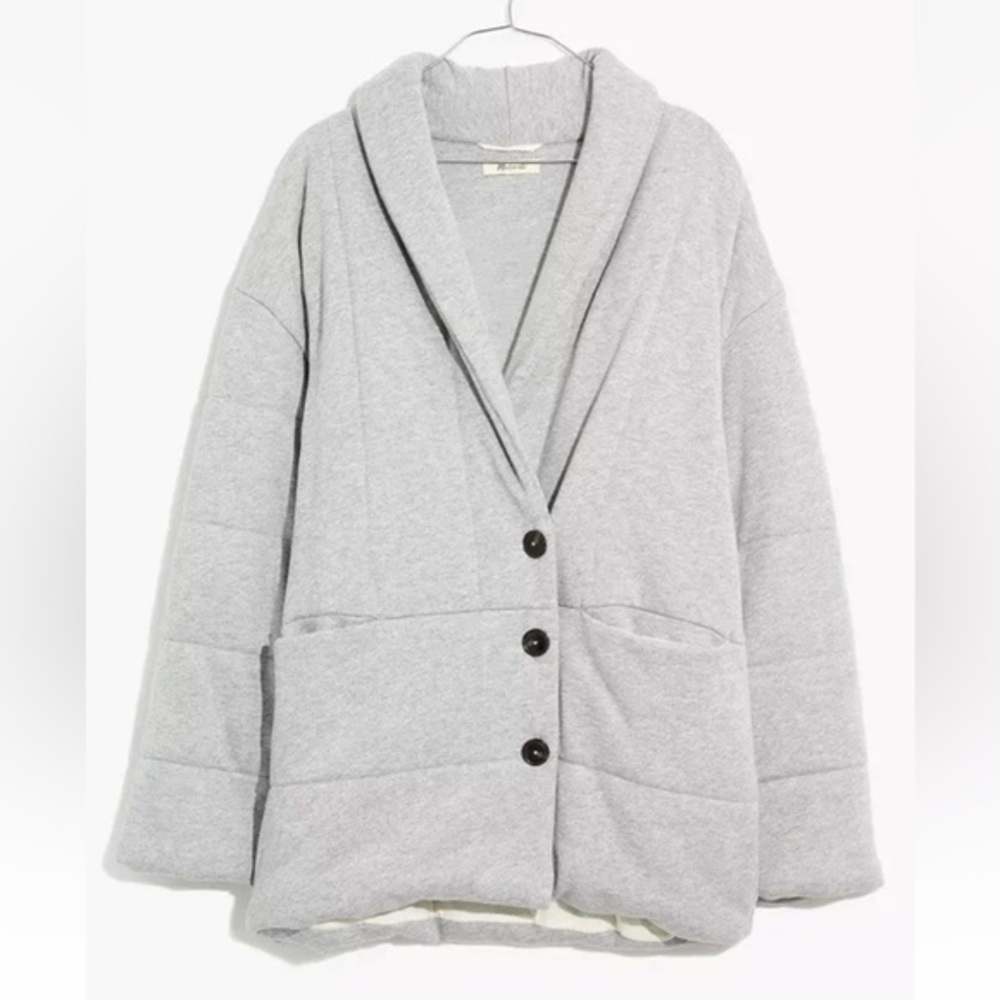 MADEWELL M Sweatshirt Puffer Coat NB332.